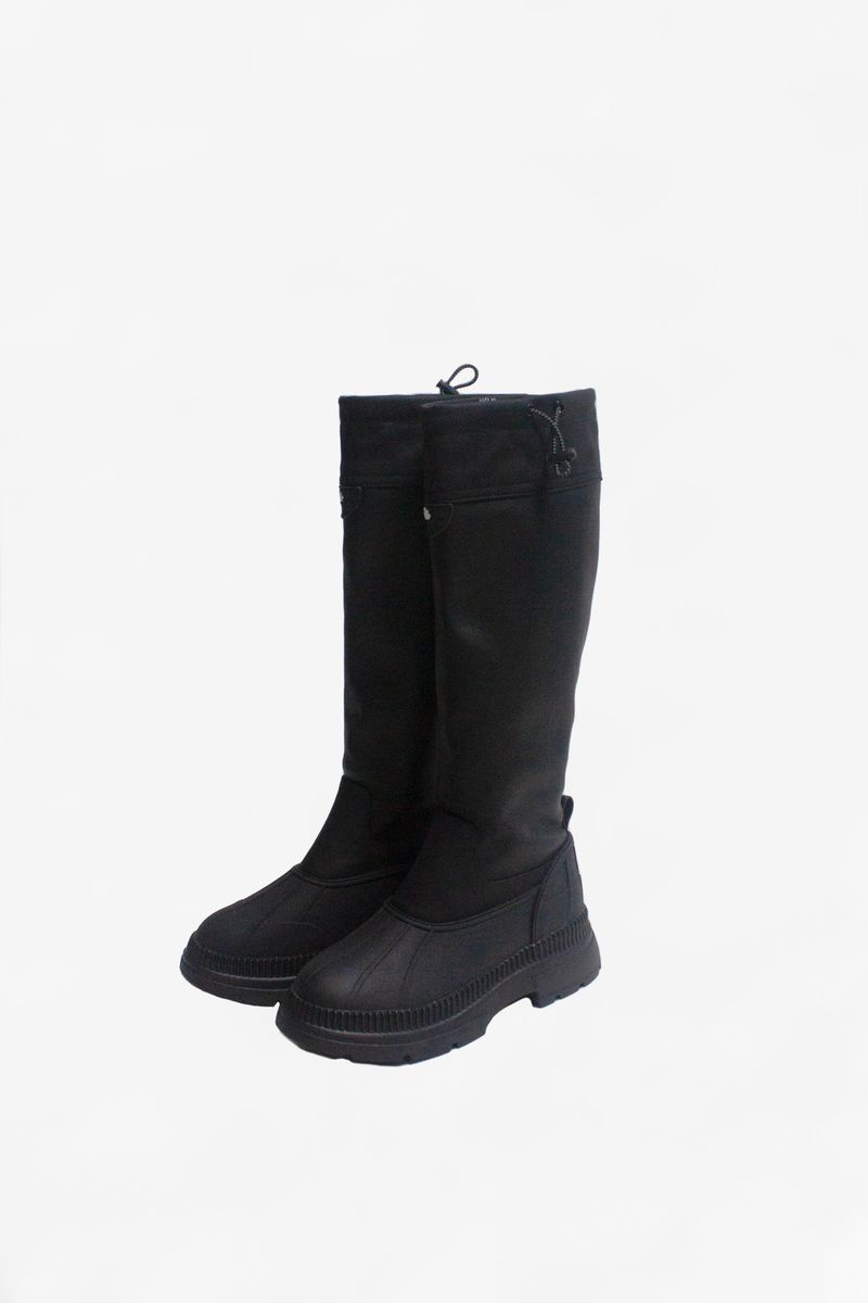 leather rain boots