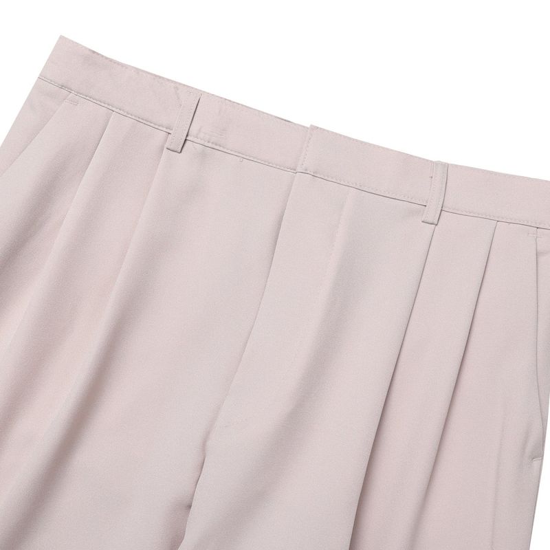 ABLE TWO TUCK WIDE SLACKS(5COLOR)