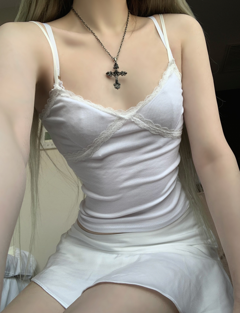 suzen（スゼン）の「fantan lace top (2color)（Tops）」