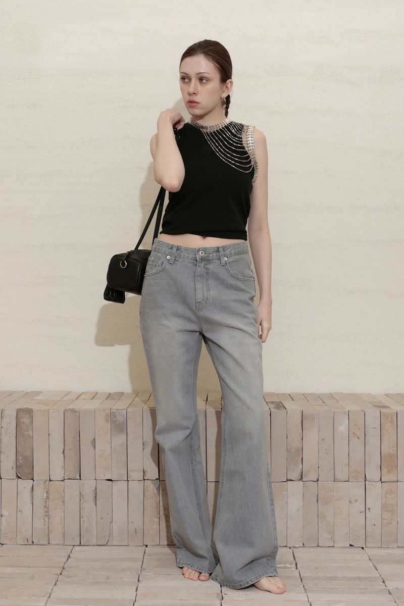 ALL-DAY SLEEVELESS TOP_BLACK