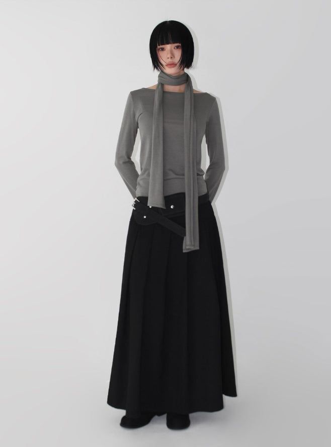 [SCARF SET] MOOD LONGSLEEVE