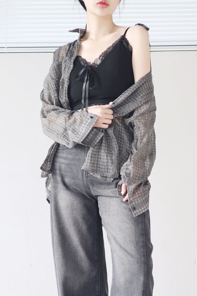 NONCODE（ノンコード）の「Odin See-through Overfit Shirt（Tops）」