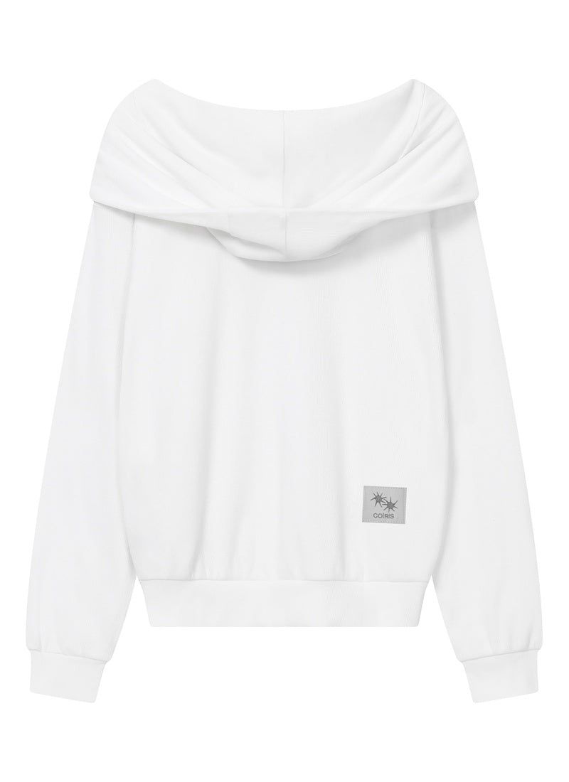 COIRIS（コイリス）の「SIOR FAKE HOOD OFF SHOULDER MTM (3COLOR)（Tops）」
