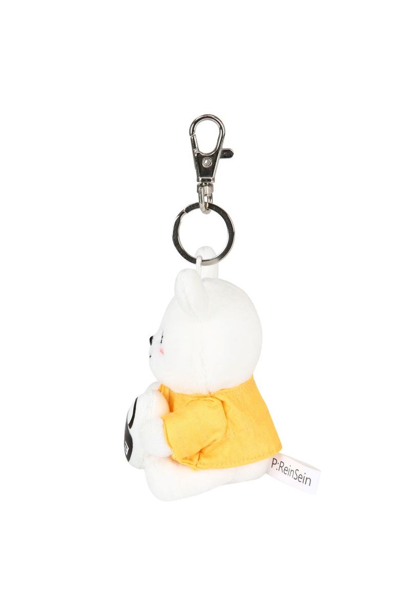 YELLOW PADDING MEOMMEO-I Plush keyring + necklace