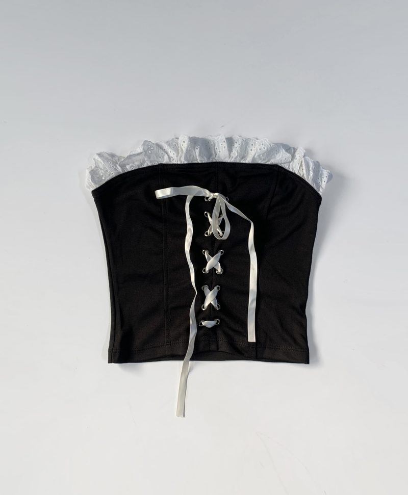 Versailles corset lace top