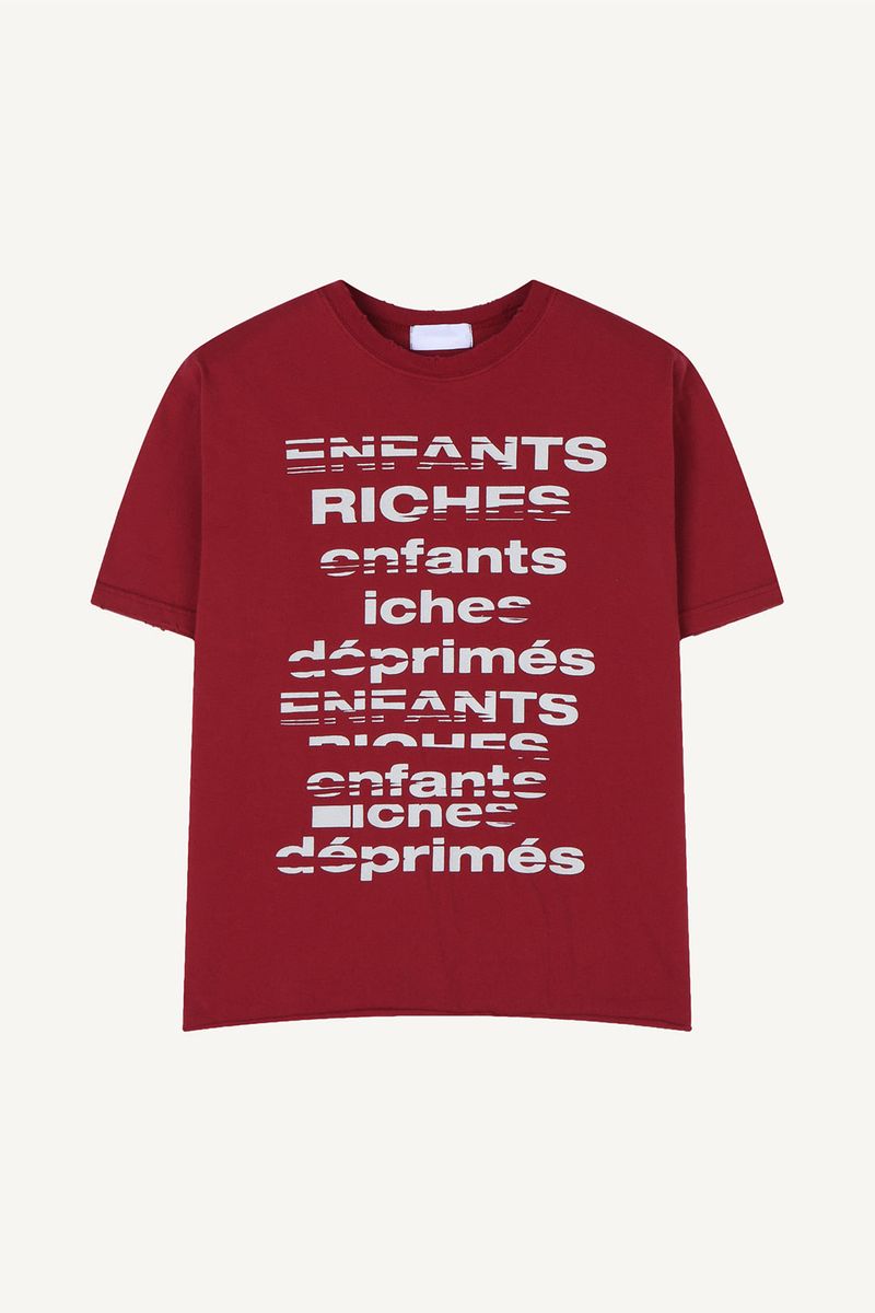 Rich Crack Print T-shirt