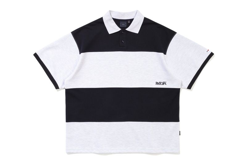 STRIPE RUGBY POLO_NAVY