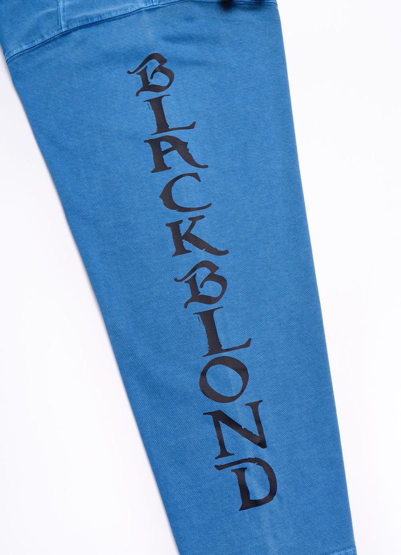 BBD Chaos Patch Pigment Long T-Shirt (Ocean Blue)