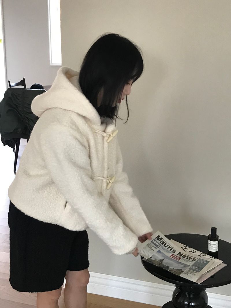 Emery short duffle coat