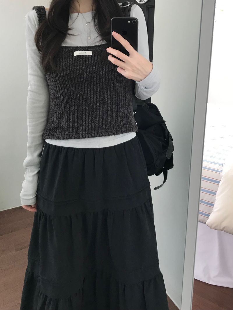 Ripple Knit Sleeveless (3 colors)