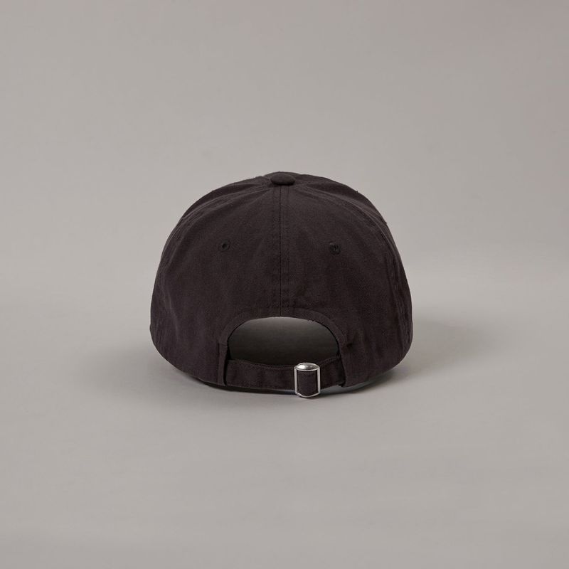 Washed Logo Ball Cap (Brown/White)