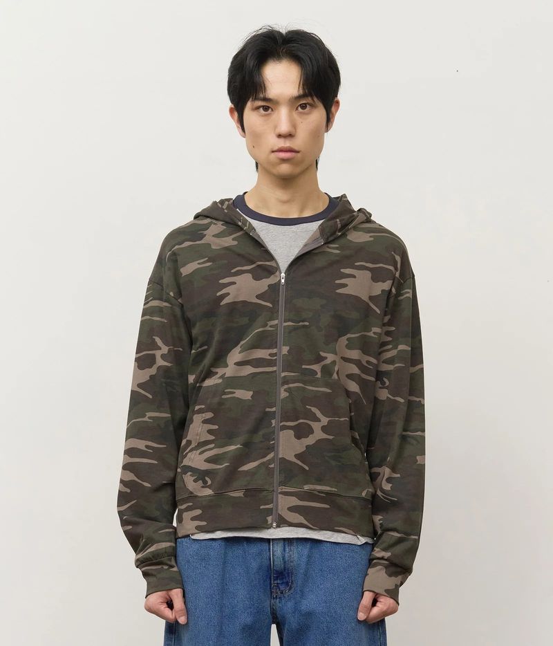 HIFIFNK(ハイファイファンク)の「Camo Single Zip Hoodie(Tops)」