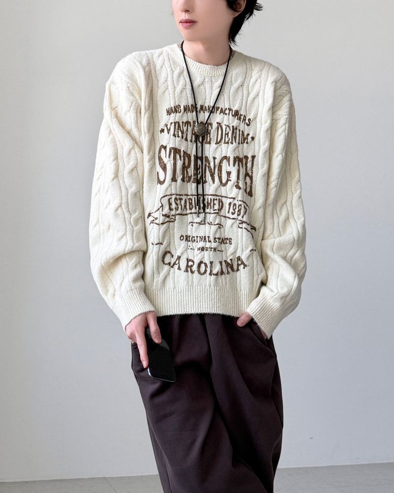 Auden Vintage Cable Knit