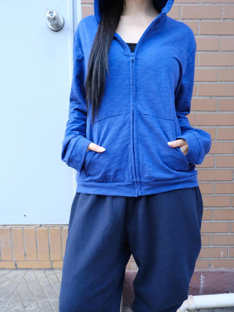 slub hoodie