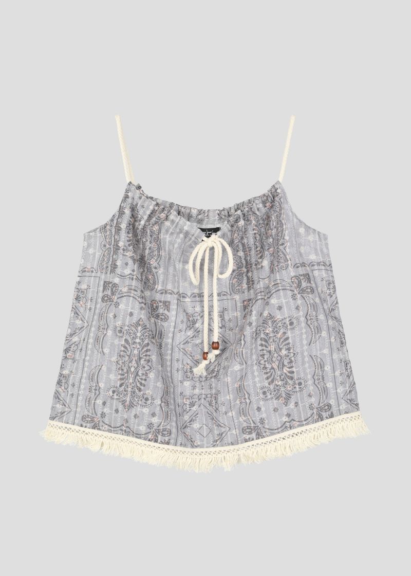 Bohemian Tassel Bustier Sleeveless (2c)