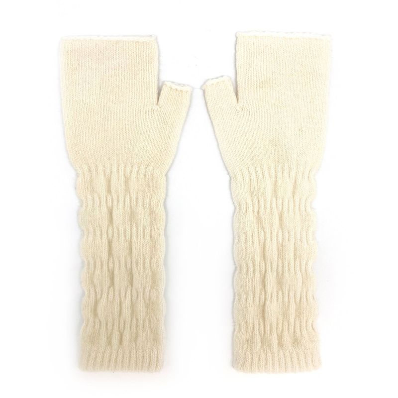 Ribbon Wool Hand Warmer [Ivory]