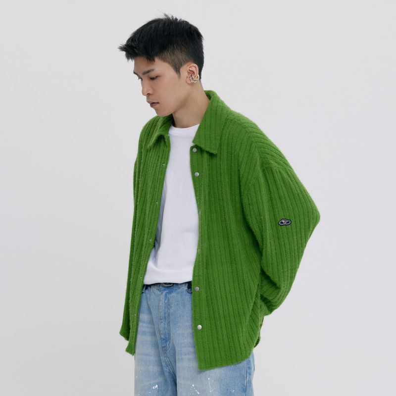 WIDE KNIT SHIRT