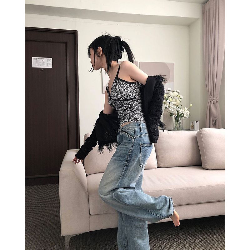 Leopard Lace Sleeveless