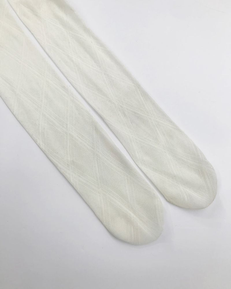 Silhouette check tights (3color)