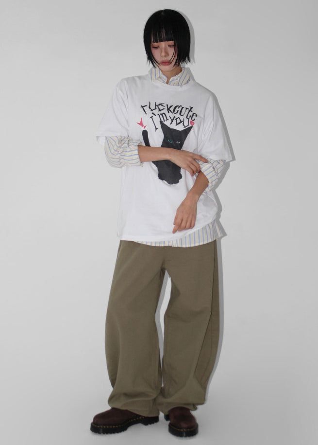ROPE STRAP BALLOON PANTS