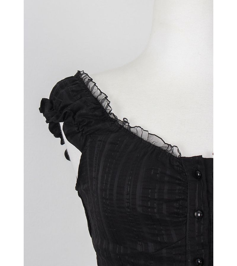 FRILL LACE BLOUSE