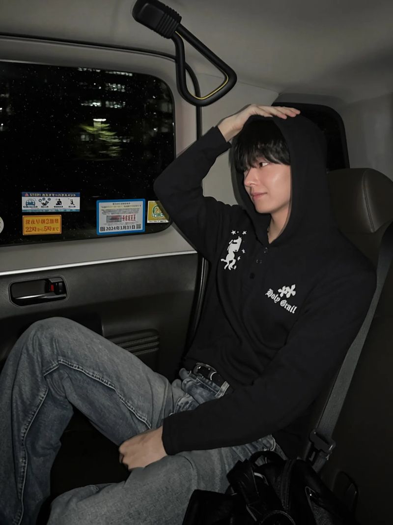 Hale Horse Henley Neck Hoodie