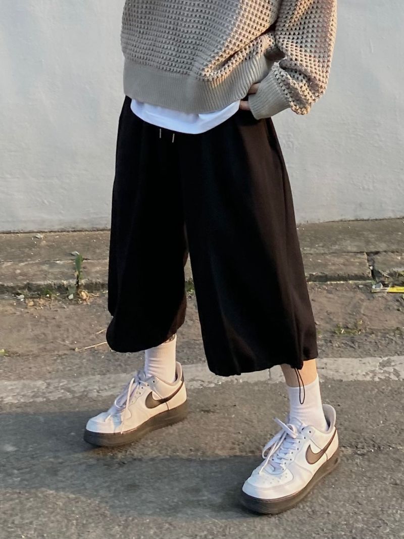 Daily Sweat String Half Pants 3C