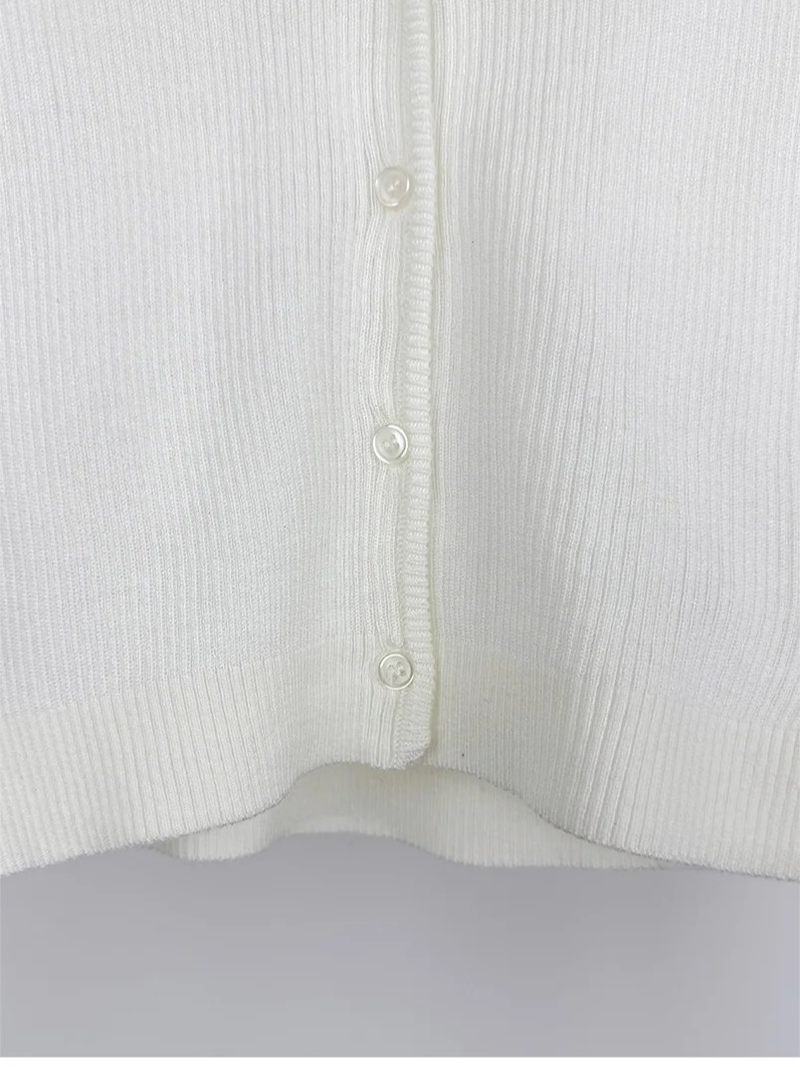 WOOL V-NECK CARDIGAN (5C)