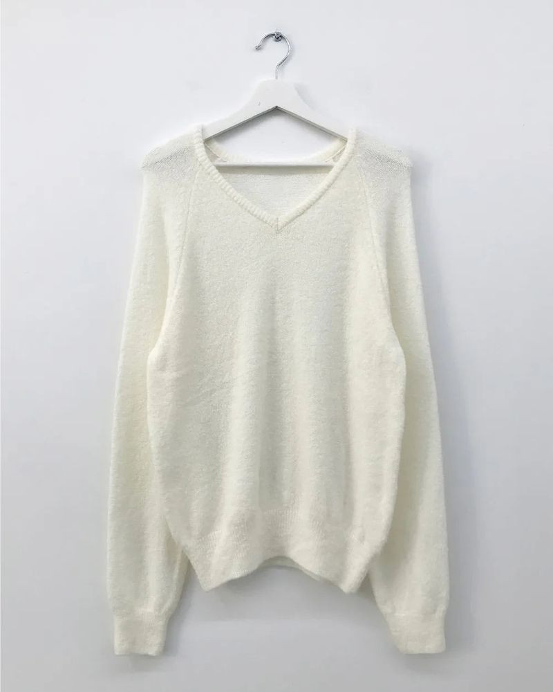 Ponsil V-neck knit (4color)