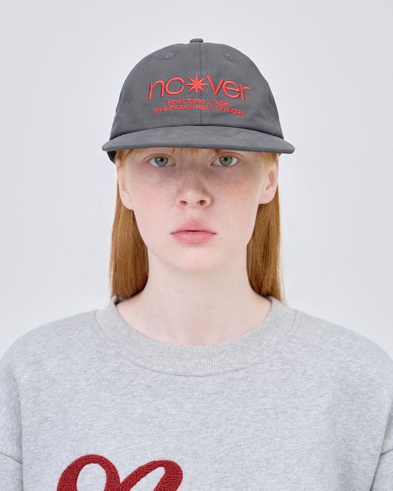 POINT LOGO CAP - CHARCOAL