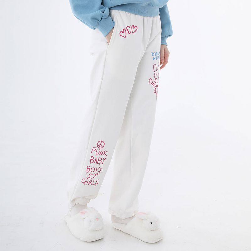 1 1 rabbit jogger pants - IVORY
