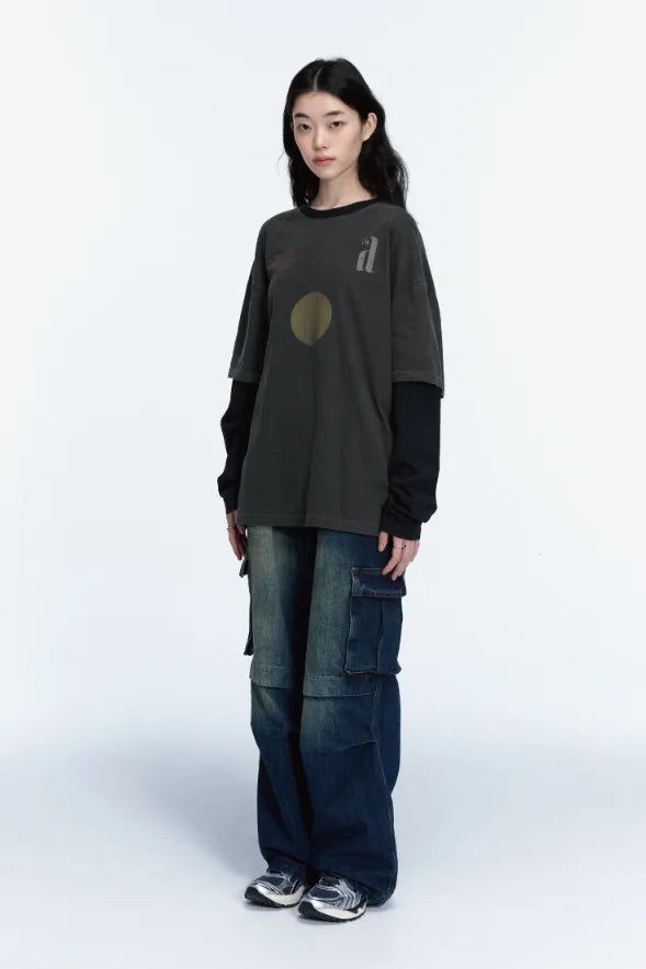 26FW★ Smile Layered Long Sleeve