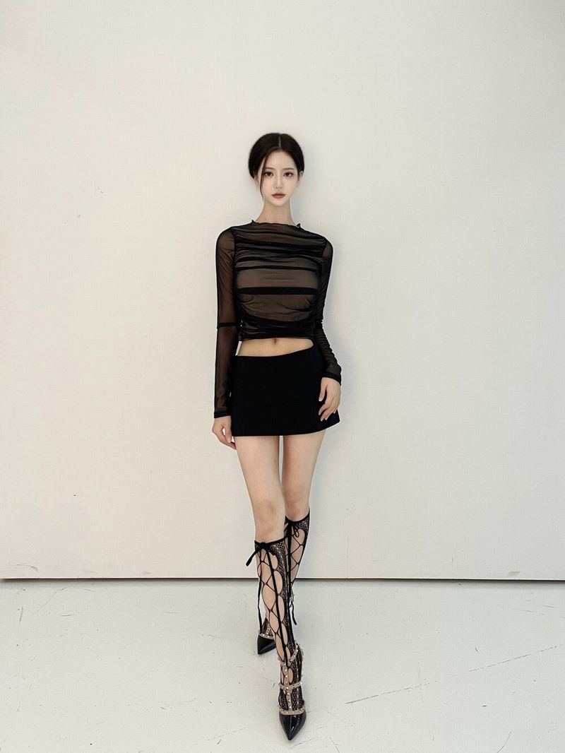 1017. Minimal span low mini sk-pt (2color)