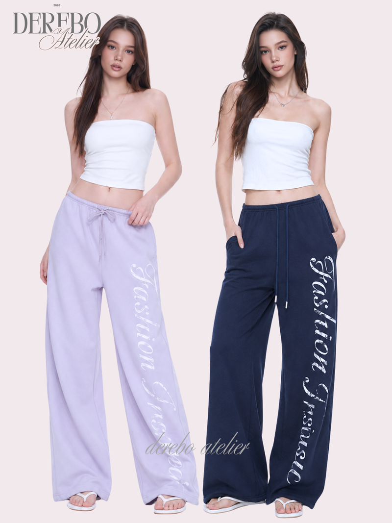 dereborujo（ドレボルゾー）の「Twilight Lettering Casual Wide Pants（Pants）」