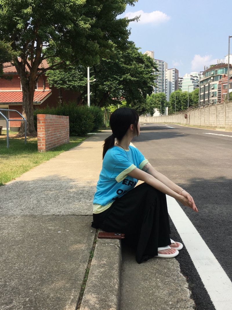 Flora Triple-Ruffle Long Skirt (2 Colors)