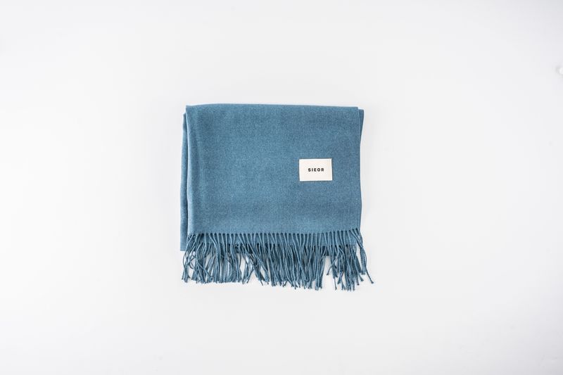 MARIETHIN muffler_dustyblue