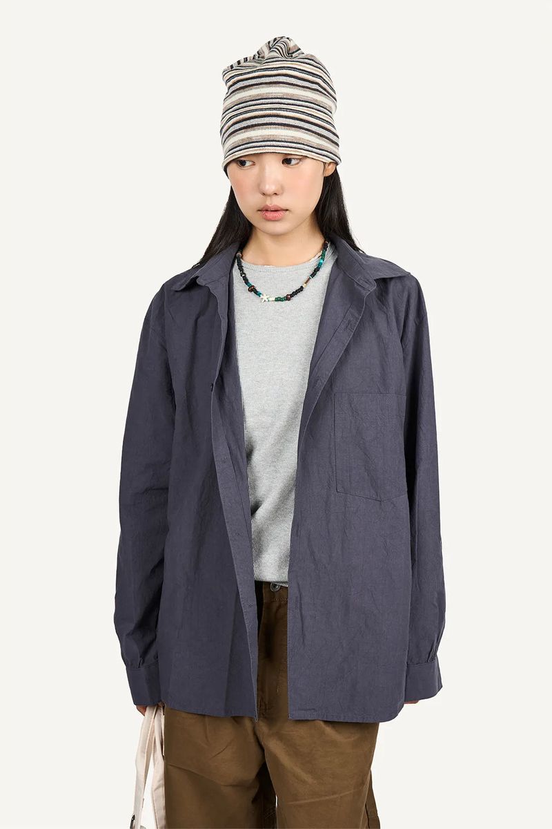 Raucohouse（ラウコハウス）の「Bio Wrinkle Texture Shirt（Tops）」