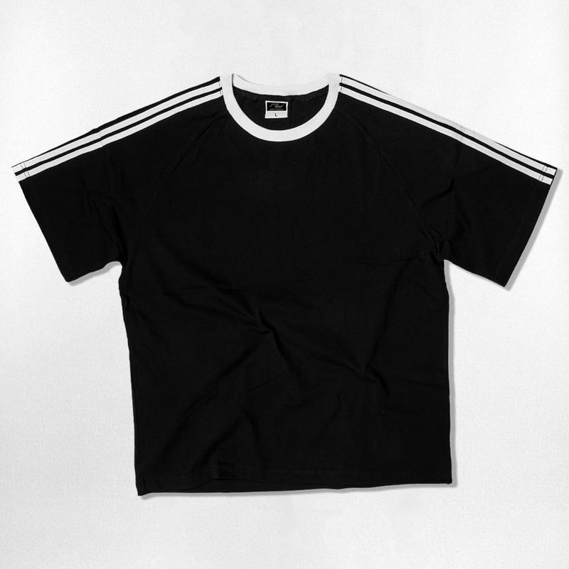 Usual 2line Track T-Shirts - 4COLOR