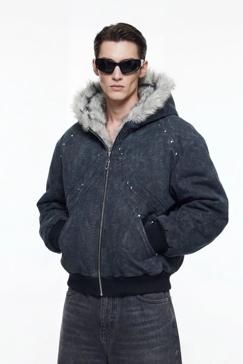 Argue Cultureの「Thick Croc Pattern Fur Jacket（Jackets/Outerwear）」