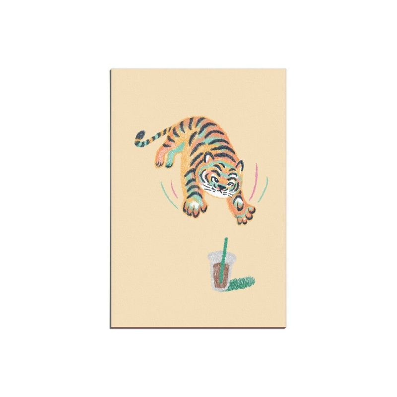 MUZIKTIGER(ムジークタイガー)の「COFFEE HUNTING TIGER POST CARD(Smartphone Accessories)」