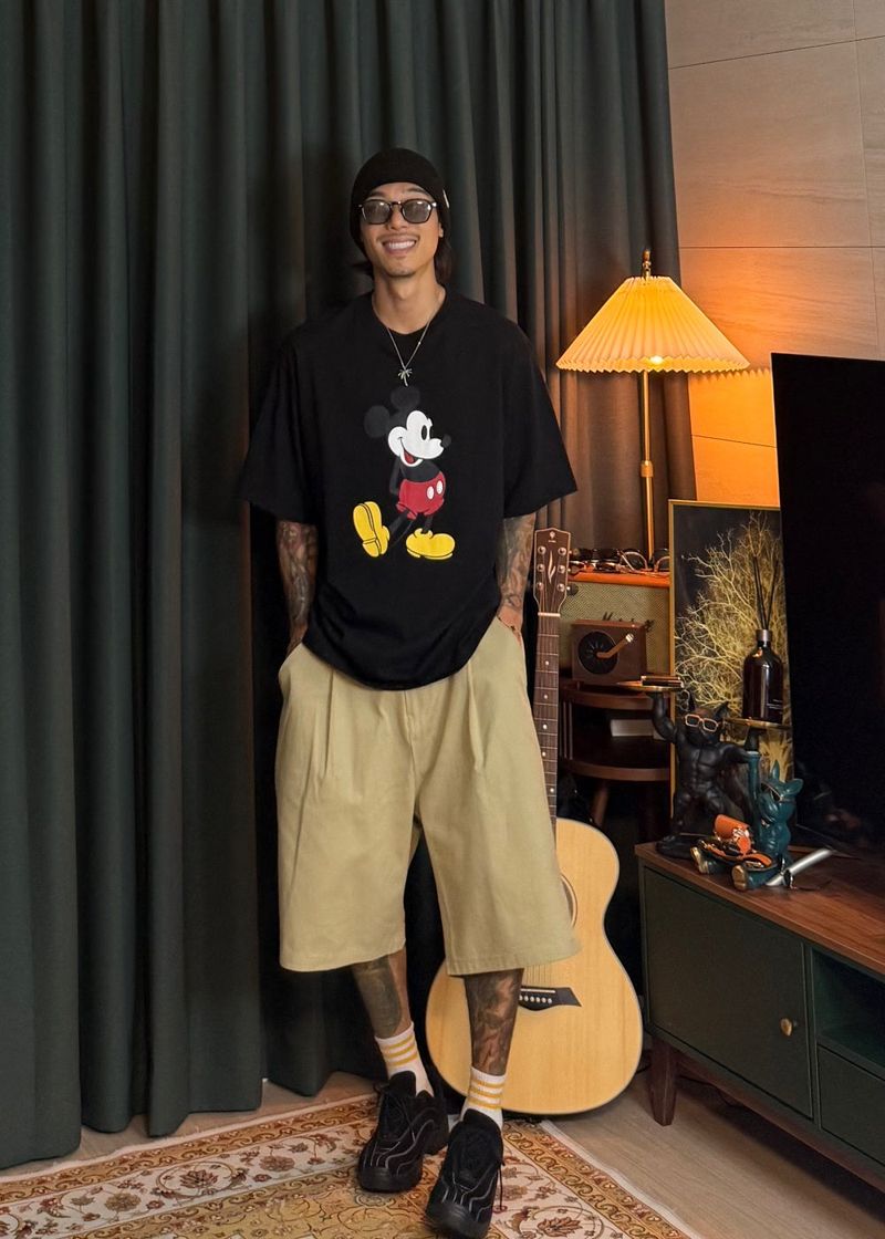 Disney Standard Mickey Color Short Sleeve 4COLOR