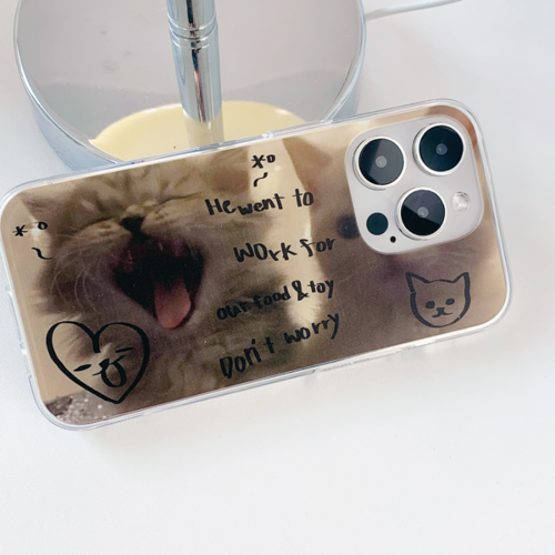 Don't worry cat phonecase