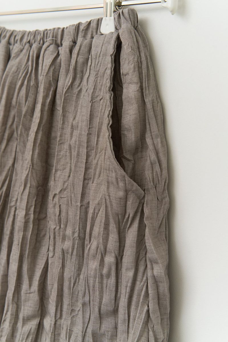 (W) Sun Wrinkled Skirt