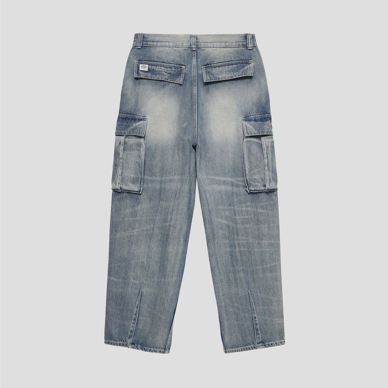 PARAGRAPH CARGO DENIM PANTS