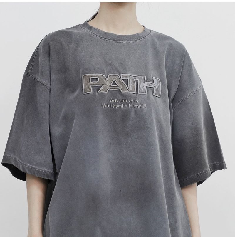 (Unisex) Polymonochrome Printed T-Shirt