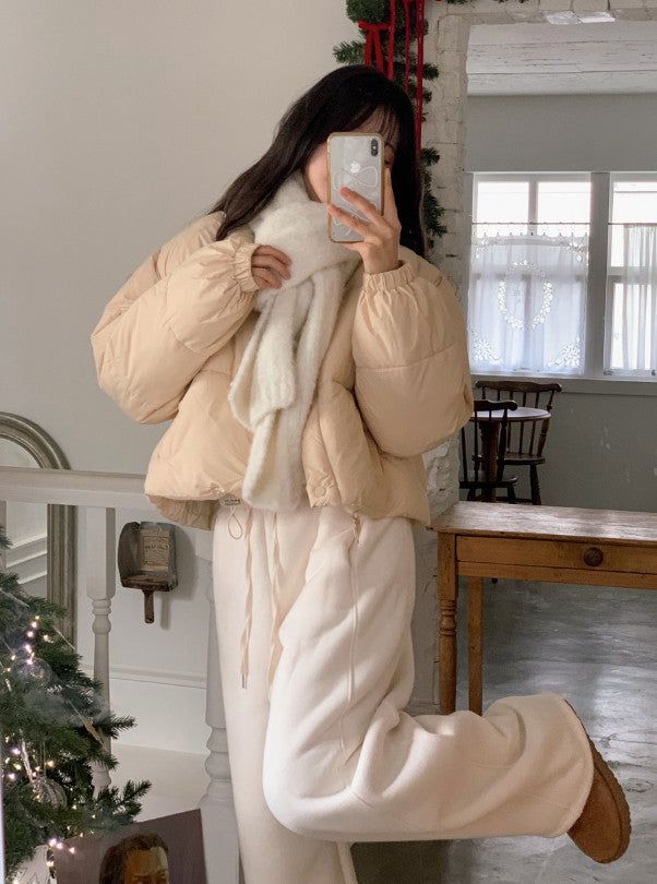 Winter Cozy Wool Muffler (2color)