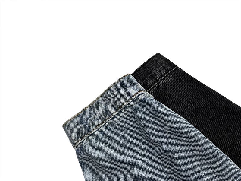 Mark Non Collar Denim Jacket