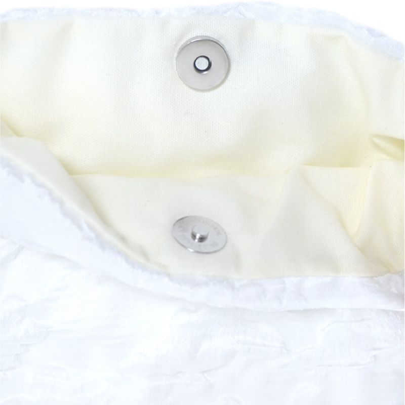 Pillow Notebook Pouch_jaquard white