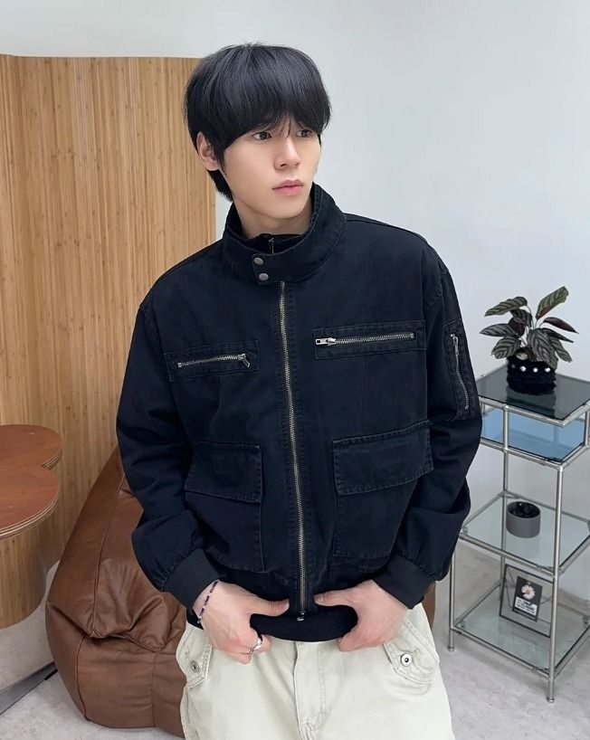 SATIIIZ（サティーズ）の「Meder Vintage Crop Field Jacket（Jackets/Outerwear）」