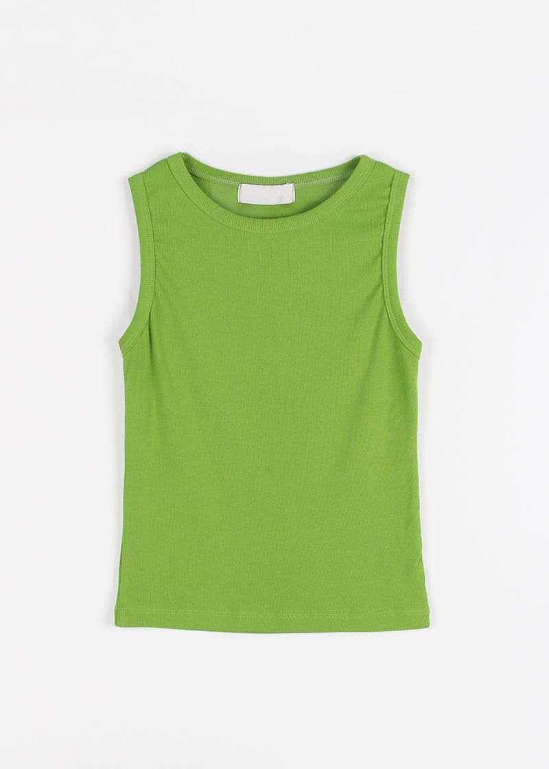 VIVID RIB SLEEVELESS